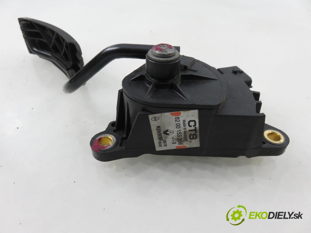 RENAULT MEGANE II Kombi (KM0/1_) KOMBI 2007 96,00 1.9 dCi 131 - F9Q 804 1870,00 Potenciometer plynu 8200153268 (Potenciometer plynového pedálu)