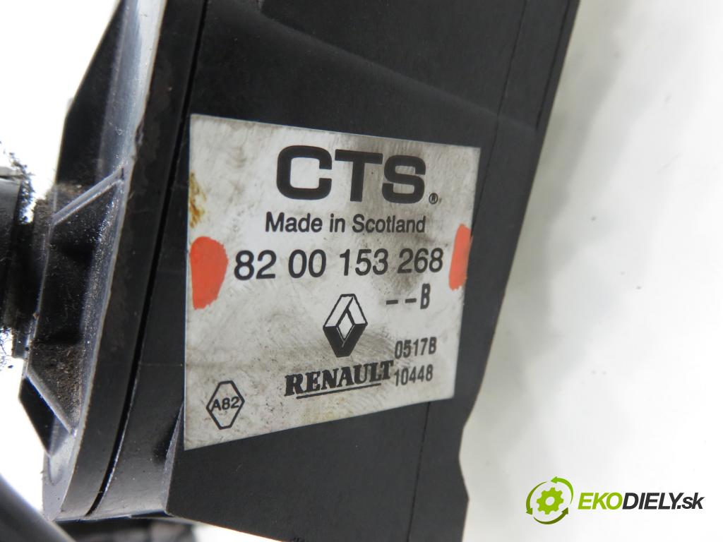 RENAULT MEGANE II Kombi (KM0/1_) KOMBI 2007 96,00 1.9 dCi 131 - F9Q 804 1870,00 Potenciometer plynu 8200153268 (Potenciometer plynového pedálu)