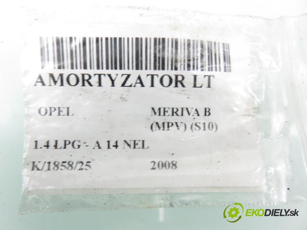 OPEL MERIVA B nadwozie wielkoprzestrzenne (MPV) (S10) MINIVAN 2008 88,00 1.4 LPG - A 14 NEL 1364,00 Tlmič LT