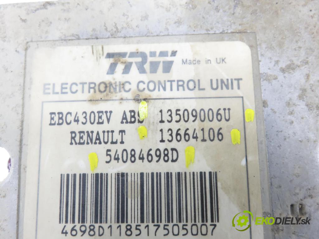 OPEL MOVANO Platforma / podwoyie (X70) FURGON 2004 0,00 2.5 DTi - G9U 754 2464,00 pumpa ABS 13509006U ; 13664106 ; 8200196053 (Pumpa ABS)