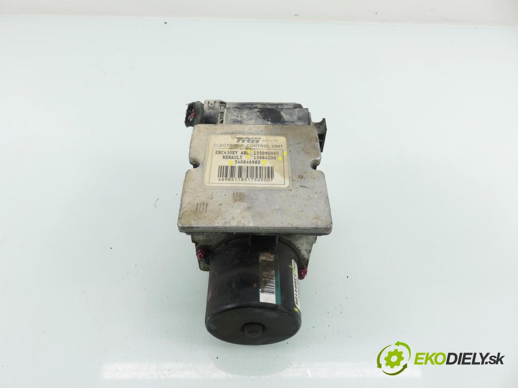 OPEL MOVANO Platforma / podwoyie (X70) FURGON 2004 0,00 2.5 DTi - G9U 754 2464,00 pumpa ABS 13509006U ; 13664106 ; 8200196053 (Pumpa ABS)