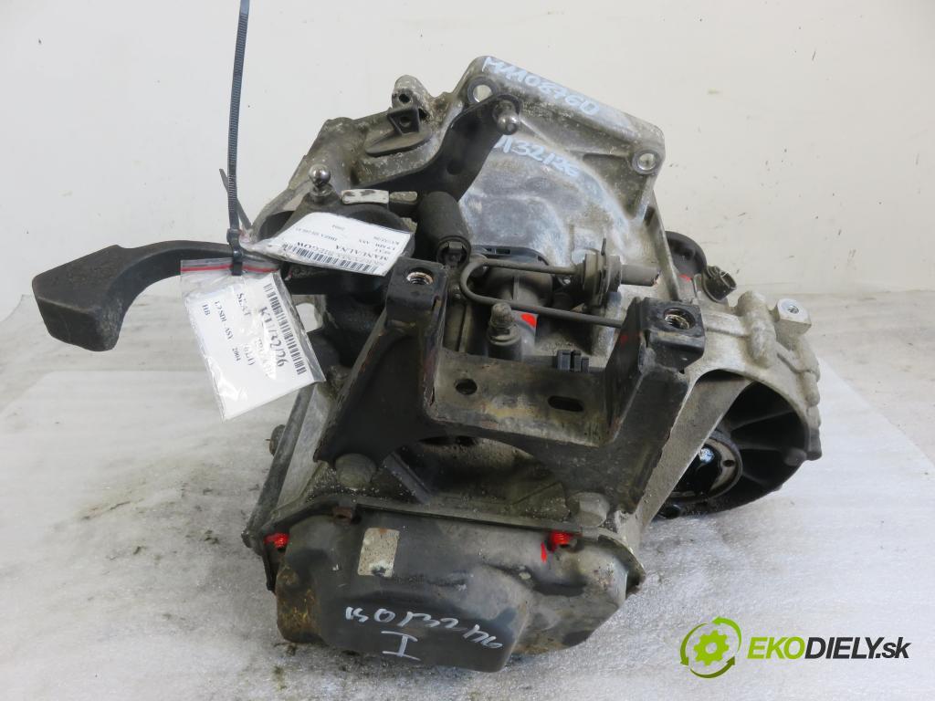 SEAT IBIZA III (6L1) HB 2004 47,00 1.9 SDI - ASY 1896,00 Prevodovka MANUALNA GSA