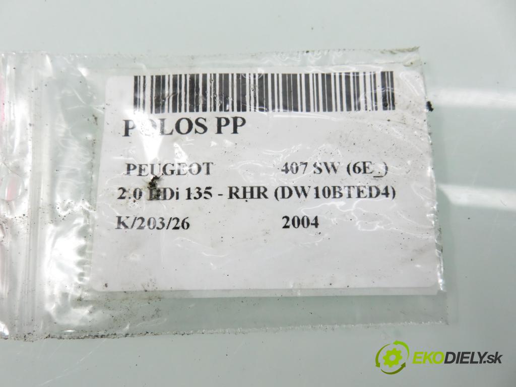 PEUGEOT 407 SW (6E_) KOMBI 2004 100,00 2.0 HDi 135 - RHR 1997,00 poloos PP 