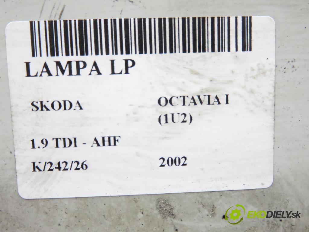 SKODA OCTAVIA I (1U2) LIFTBACK 2002 81,00 1.9 TDI - AHF 1896,00 Svetlo LP 1U1941015E