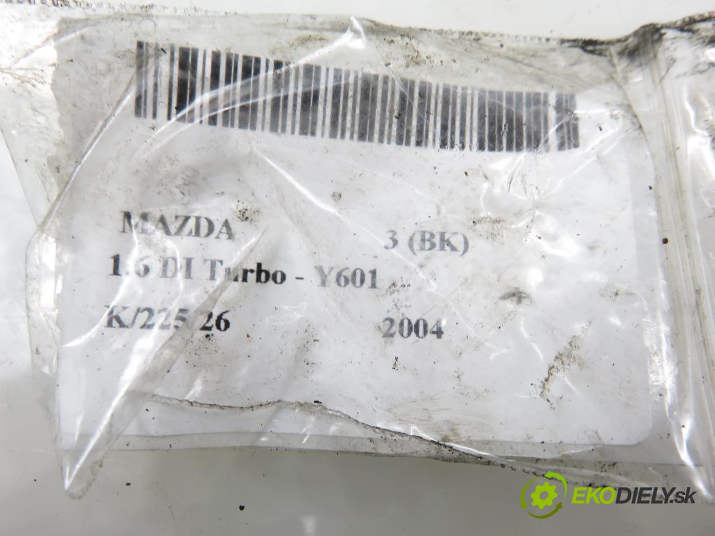 MAZDA 3 (BK) HB 2004 80,00 1.6 DI Turbo 109 - Y601 (PSA) 1560,00 vstrekovač 0445110188 (Vstrekovač paliva)