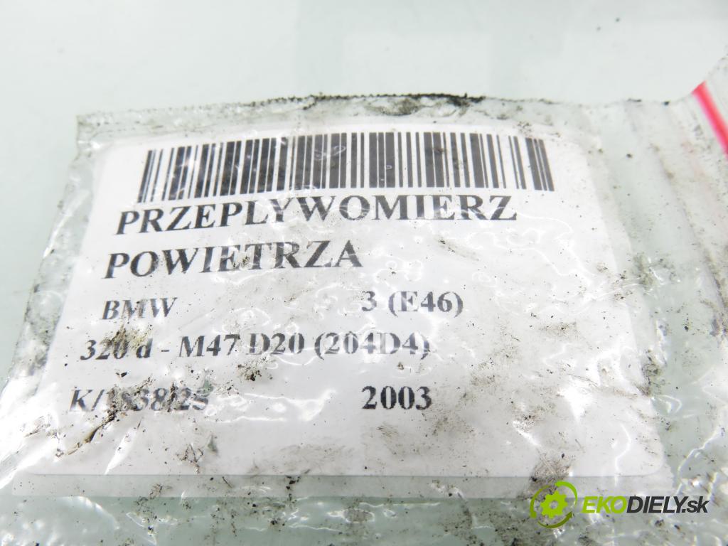 BMW 3 (E46) SEDAN 2003 110,00 320 d 150 - M47 D20 (204D4) 1995,00 váha vzduchu vzduchu F00C2G2062