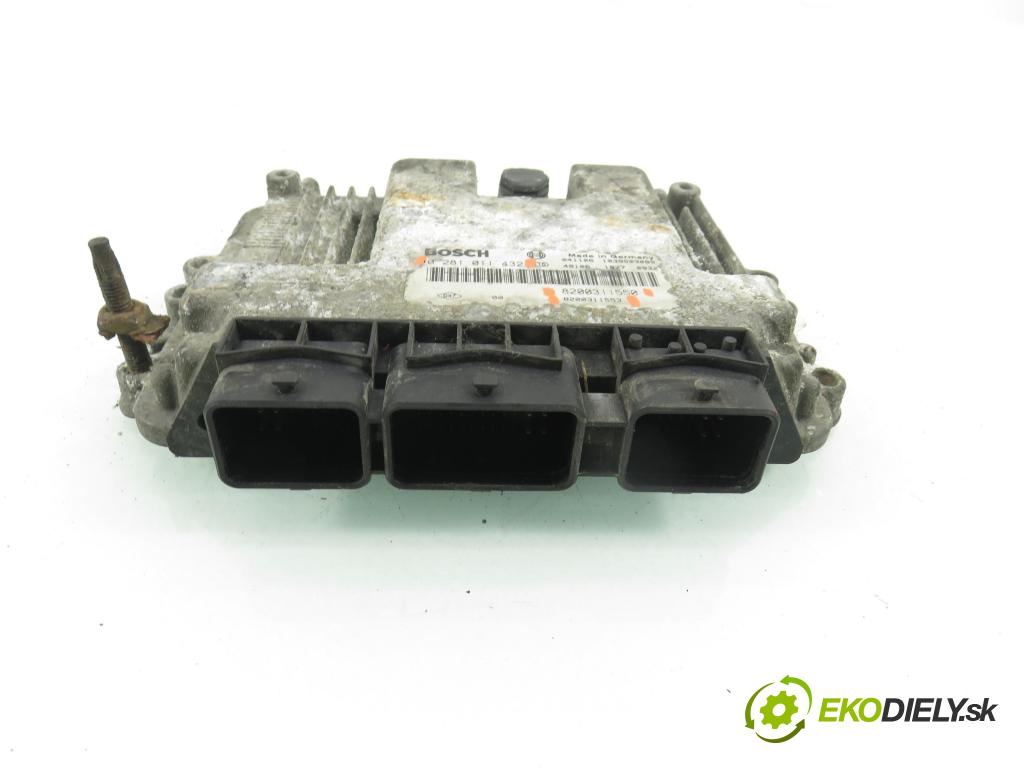 OPEL MOVANO Furgon (X70) FURGON 2005 84,00 2.5 DTI - G9U 724 2464,00 Riadiaca jednotka Motor 8200311550 ; 0281011432 ; 8200311553