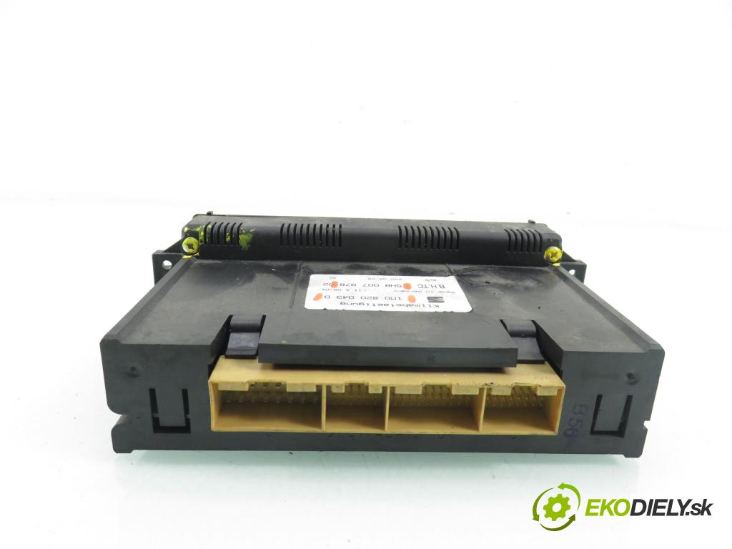 SEAT LEON (1M1) HB 2001 81,00 1.9 TDI 110 - ASV 1896,00 Panel topení KLIMATRONIK 1M0820043D ; 5HB007978