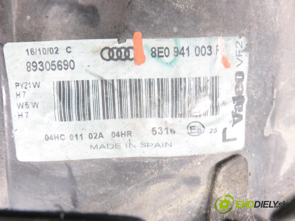 AUDI A4 Avant (8E5, B6) KOMBI 2002 96,00 1.9 TDI - AWX 1896,00 světlo LP 8E0941003F