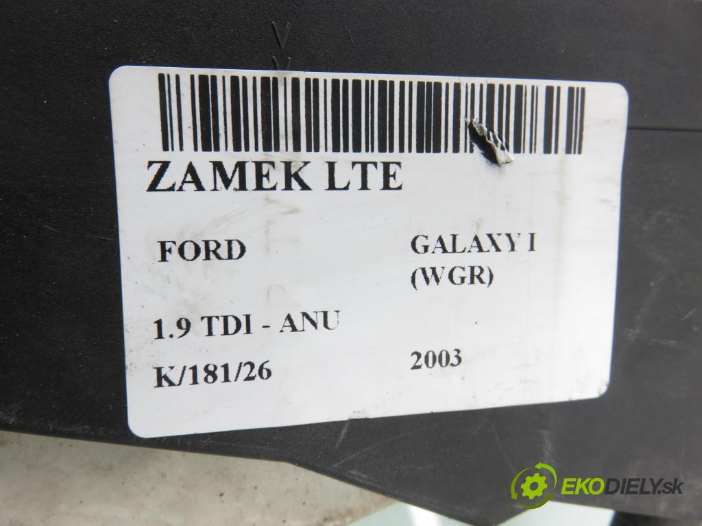 FORD GALAXY (WGR) MINIVAN 2003 66,00 1.9 TDI PD 90 - ANU 1896,00 zámok LTE 