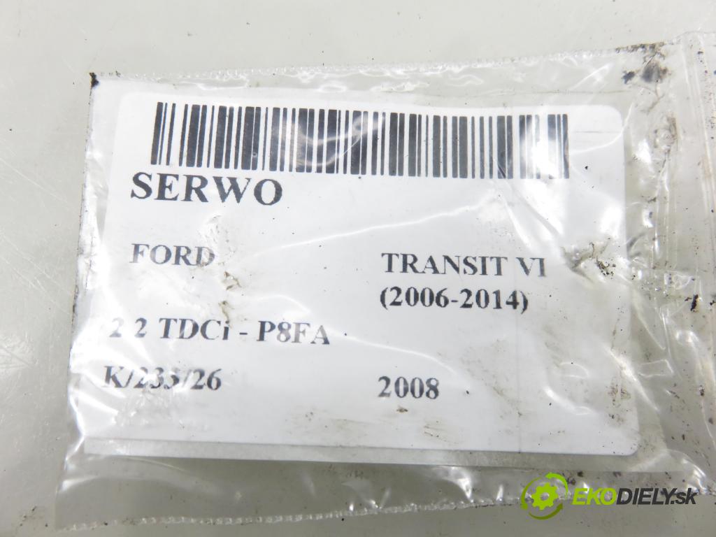 FORD TRANSIT Furgon (FA_ _) FURGON 2008 63,00 2.2 TDCi - P8FA 2198,00 posilovač 6C112B195BE ; 0204051165 (Servočerpadlo)