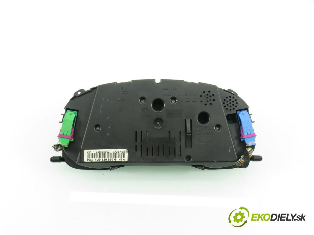 SKODA OCTAVIA I (1U2) LIFTBACK 2002 81,00 1.9 TDI - AHF 1896,00 Prístrojovka elektrický 1U0920820G