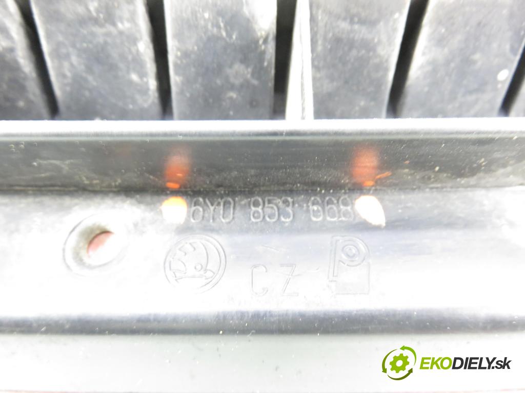 SKODA FABIA I (6Y2) HB 2001 44,00 1.4 MPi 60 - AZE 1397,00 mřížka / maska 6Y0853668