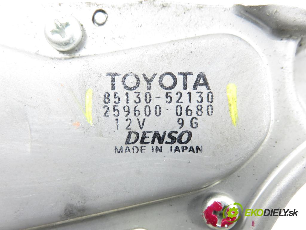 TOYOTA YARIS (_P9_) HB 2006 51,00 1.0 VVT-i (KSP90_) - 1KR-FE 998,00 Motorček stierače zadné 8513052130 ; 2596000680