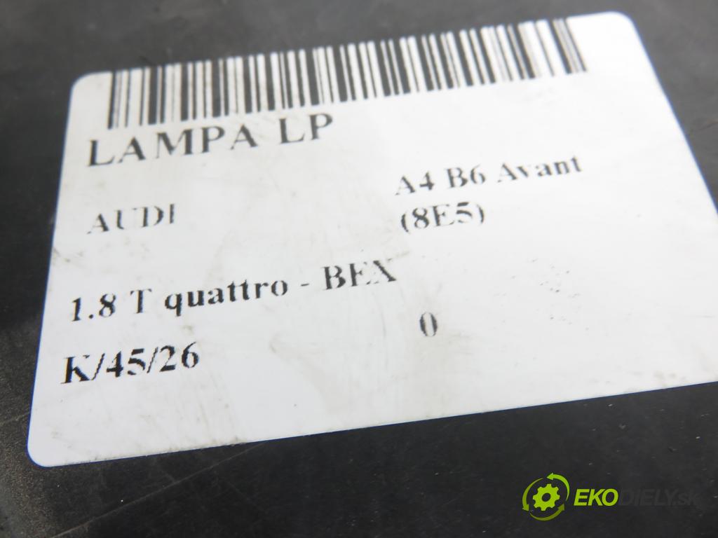 AUDI A4 Avant (8E5, B6) KOMBI 2004 140,00 1.8 T quattro - BEX 1781,00 světlo LP 8E0941003F