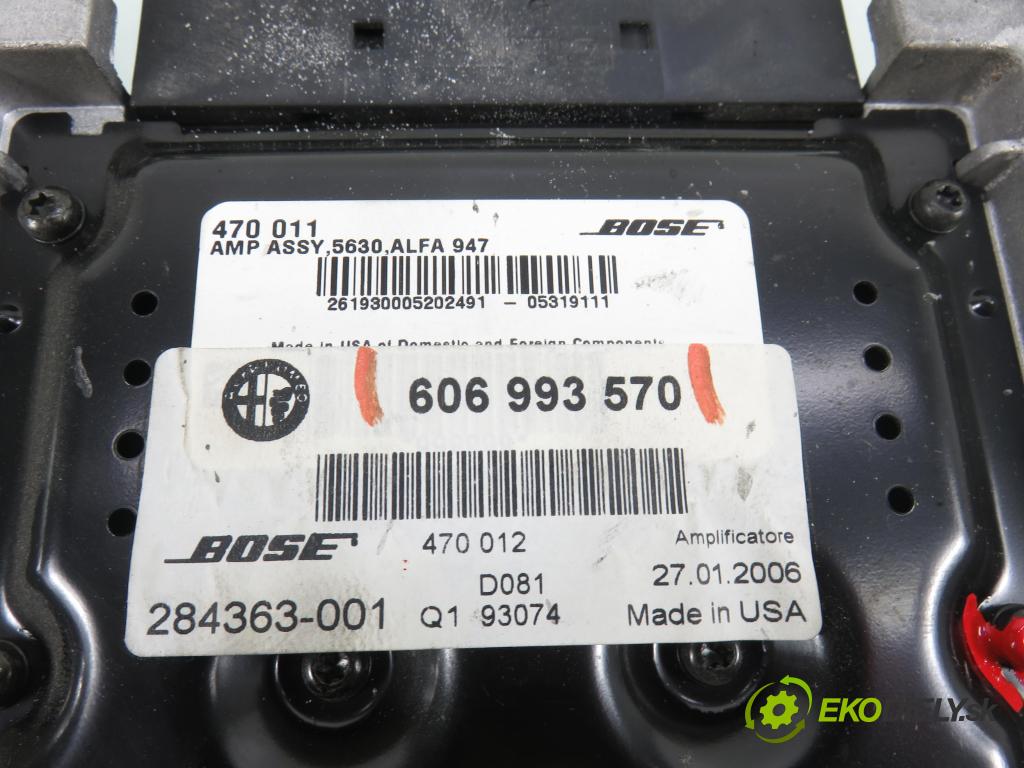 ALFA ROMEO GT (937_) COUPE 2005 110,00 1.9 JTD - 937 A5.000 1910,00 Zosilňovač 606993570 (Zosilňovač)