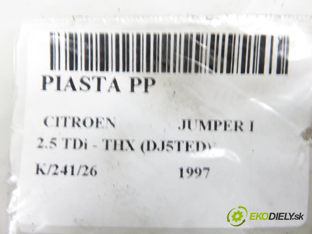 CITROEN JUMPER Platforma / podwozie (230) KABINA/PLATFORMA 1997 79,00 2.5 TDi - THX (DJ5TED) 2446,00 náboj PP