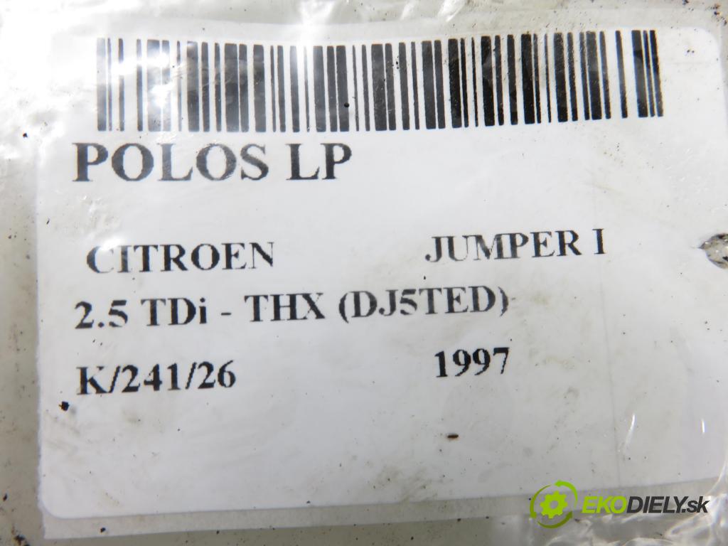 CITROEN JUMPER Platforma / podwozie (230) KABINA/PLATFORMA 1997 79,00 2.5 TDi - THX (DJ5TED) 2446,00 poloos LP