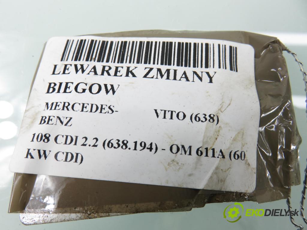 MERCEDES-BENZ VITO Autobus (638) BUS 2001 60,00 108 CDI 2.2 (638.194) - OM 611A (60 KW CDI) 2151,00 ZVEDÁK: 63826009