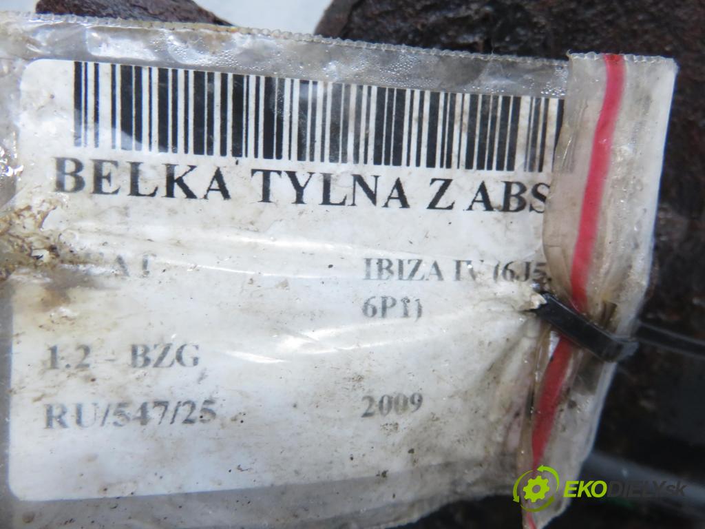 SEAT IBIZA IV (6J5, 6P1) HB 2009 51,00 1.2 12V DOHC 70 - BZG 1198,00 výztuha zadní část ABS