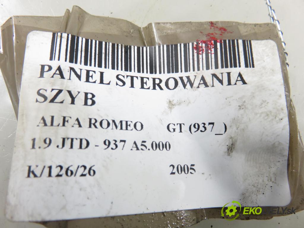 ALFA ROMEO GT (937_) COUPE 2005 110,00 1.9 JTD - 937 A5.000 1910,00 Panel ovládaní oken 156042196