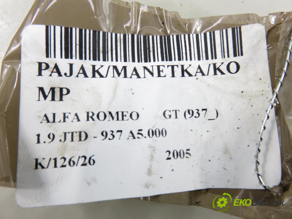 ALFA ROMEO GT (937_) COUPE 2005 110,00 1.9 JTD - 937 A5.000 1910,00 PAKA/ŘAZENÍ/SADA: 01560405760