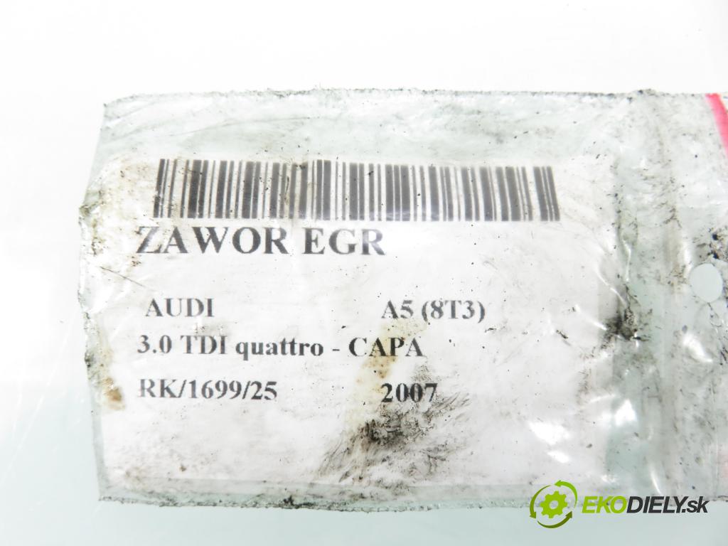 AUDI A5 (8T3) COUPE 2007 176,00 3.0 TDI quattro - CAPA 2967,00 VENTIL EGR 059131501C ; 70178202