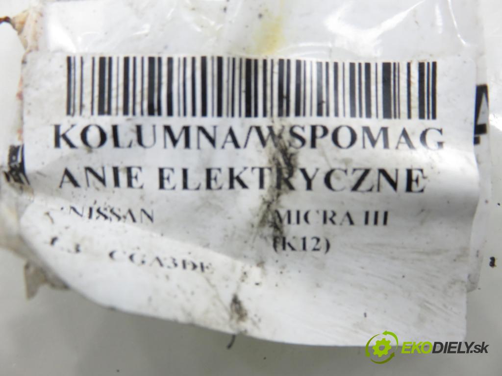 NISSAN MICRA III (K12) HB 2004 65,00 1.3 - CGA3DE 1348,00 serv/podporovanie elektrické 50300558 ; 48810AX710