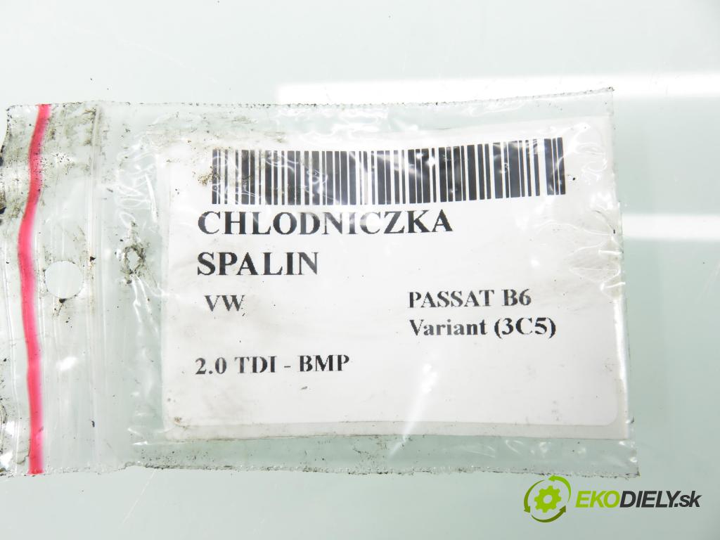VW PASSAT B6 Variant (3C5) KOMBI 2006 103,00 2.0 TDI PD 8V 140 - BMP 1968,00 Chladič spalín 