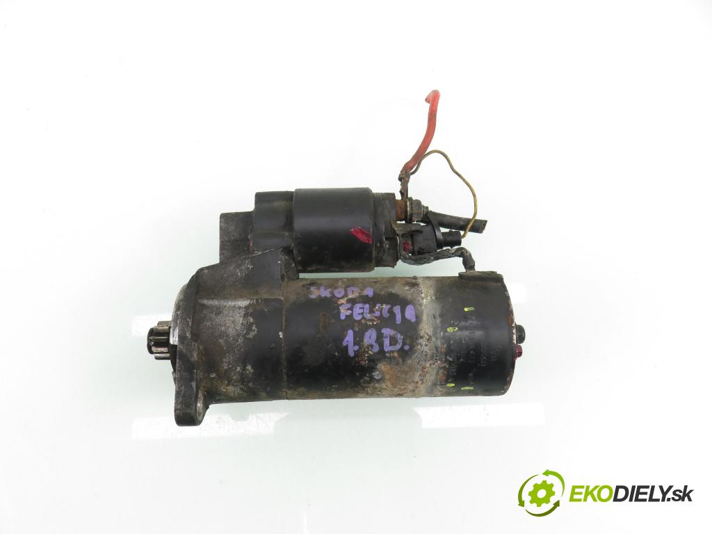 SKODA FELICIA II (6U1) HB 1999 47,00 1.9 D 64 - AEF 1896,00 startér 6U0911023A ; 0001124013 ; 0001124014 (Startér)