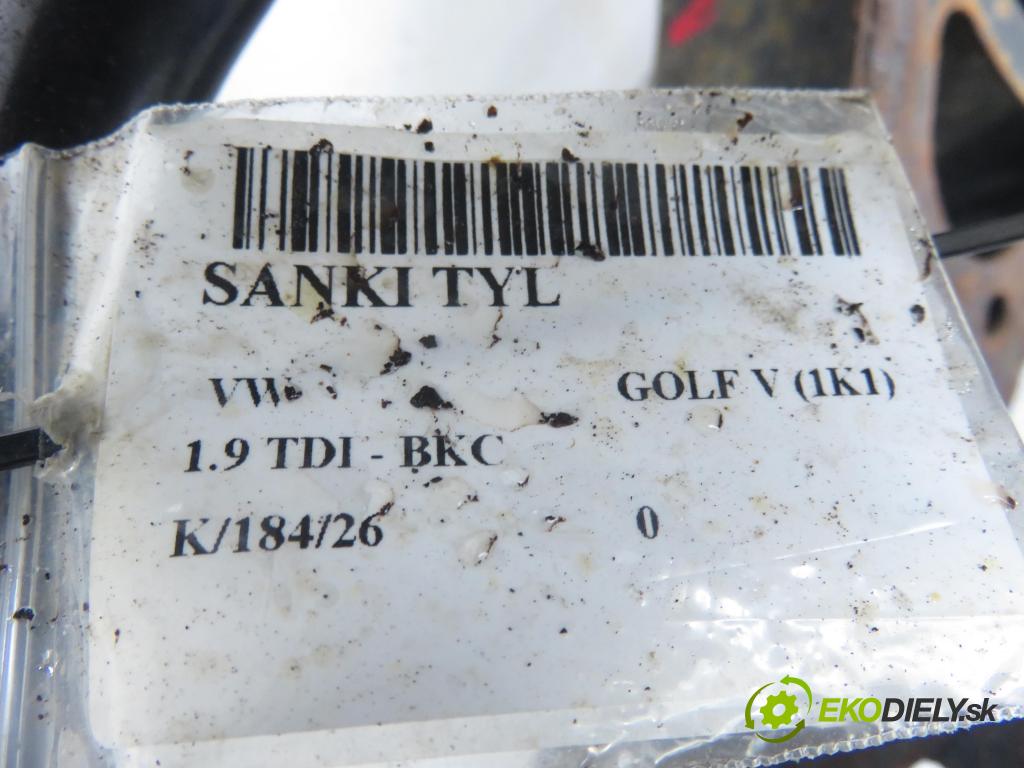 VW GOLF V (1K1) HB 2004 77,00 1.9 TDI PD 105 - BKC 1896,00 zadné