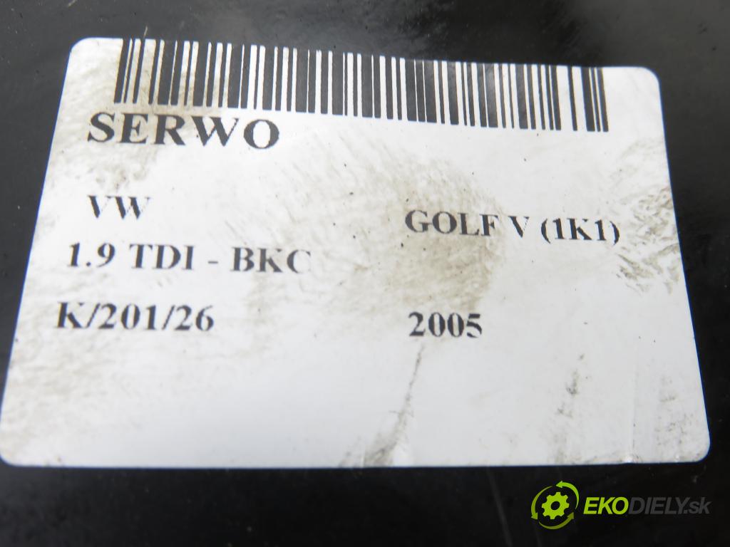 VW GOLF V (1K1) HB 2005 77,00 1.9 TDI PD 105 - BKC 1896,00 posilovač 1K1614105AL ; 03786475014 (Servočerpadlo)