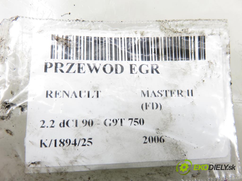 RENAULT MASTER II Skrzynia (FD) FURGON 2006 66,00 2.2 dCI 90 - G9T 750 2188,00 trubka EGR 8200269649