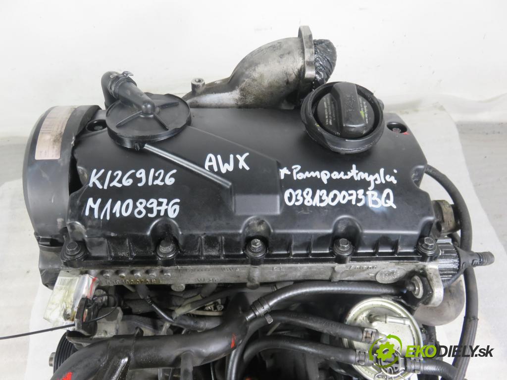 VW PASSAT B5.5 Variant (3B6) KOMBI 2002 96,00 1.9 TDI - AWX 1896,00 Motor DIESEL AWX