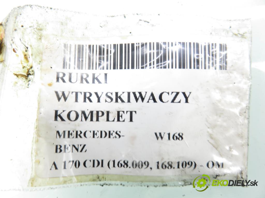 MERCEDES-BENZ KLASA A (W168) HB 2002 70,00 A 170 CDI 95 - OM 668.942 1689,00 trubky VSTŘIKOVAČE: