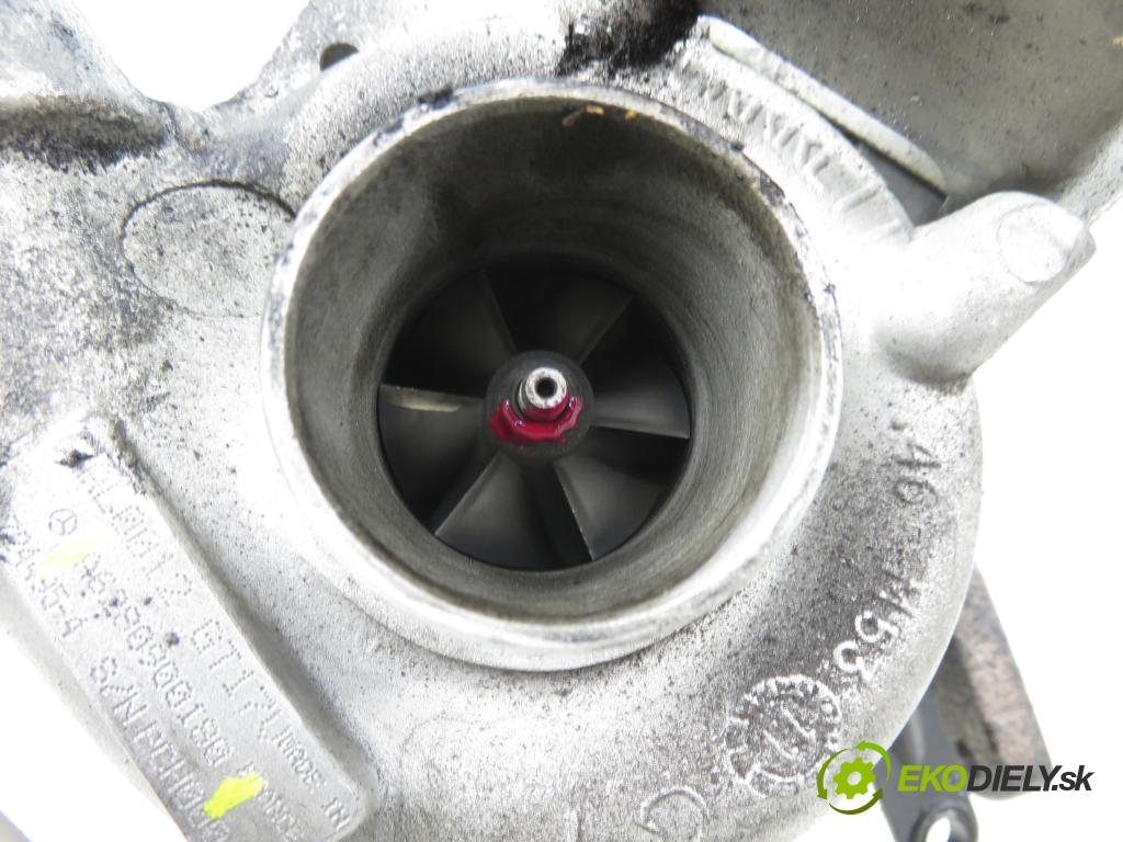 MERCEDES-BENZ KLASA S (W220) SEDAN 2003 191,00 S 400 CDI V8 260 - OM 628.960 3996,00 Turbodúchadlo 6280900180 (Turbodúchadlo (kompletné))
