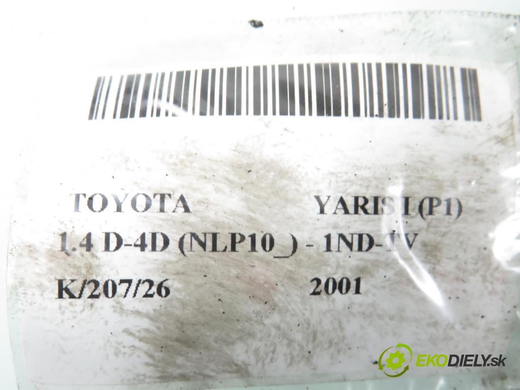 TOYOTA YARIS (_P1_) HB 2001 55,00 1.4 D-4D (NLP10_) - 1ND-TV 1364,00 Lišta vstrekovacia 2381033010 ; 0281002507 ; 0445214032 (Vstrekovacia lišta)