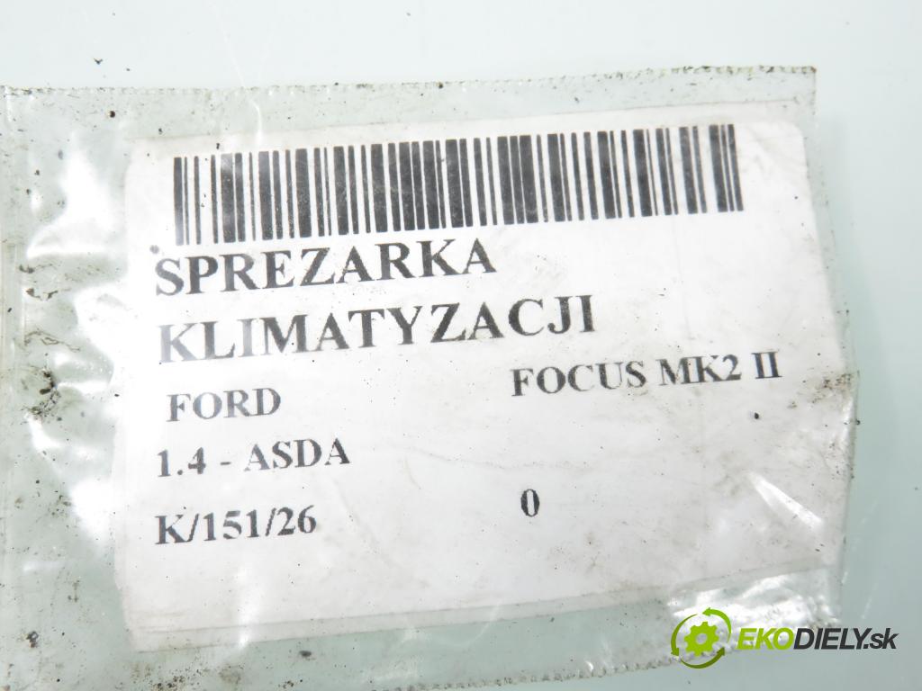 FORD FOCUS II (DA_, HCP) HB 2006 59,00 1.4 - ASDA 1388,00 KOMPRESOR: klimatizace  (Kompresor klimatizace)