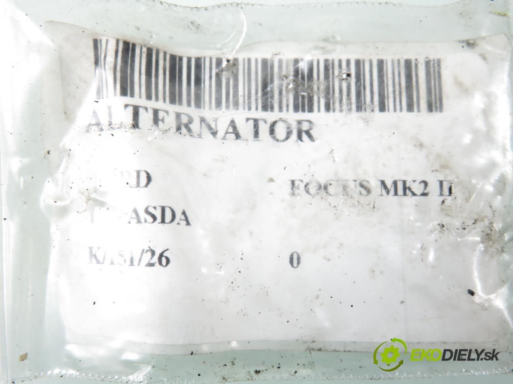 FORD FOCUS II (DA_, HCP) HB 2006 59,00 1.4 - ASDA 1388,00 Alternátor STX100677R (Alternátor)