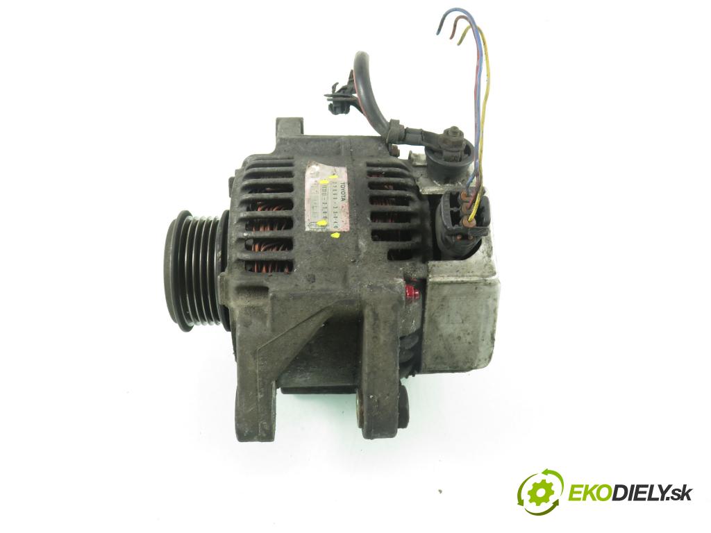 TOYOTA YARIS (_P1_) HB 2001 55,00 1.4 D-4D (NLP10_) - 1ND-TV 1364,00 Alternátor 2706033040 ; 1022112780 (Alternátor)