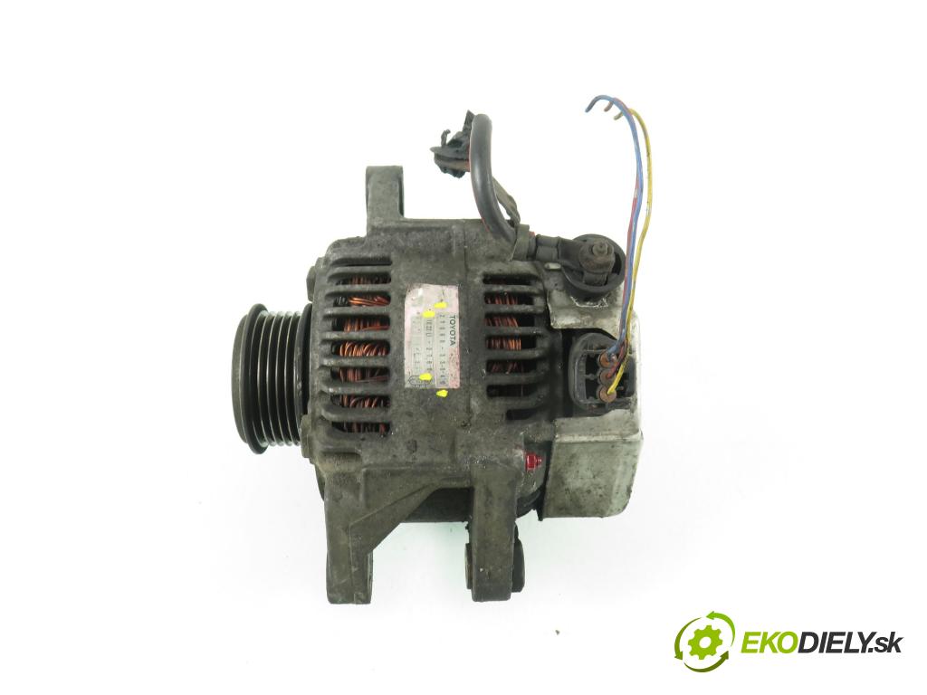 TOYOTA YARIS (_P1_) HB 2001 55,00 1.4 D-4D (NLP10_) - 1ND-TV 1364,00 Alternátor 2706033040 ; 1022112780 (Alternátor)