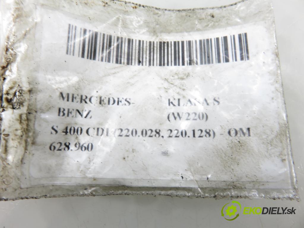 MERCEDES-BENZ KLASA S (W220) SEDAN 2003 191,00 S 400 CDI V8 260 - OM 628.960 3996,00 vstrekovač 0445110104 ; 6280700487 (Vstrekovač paliva)