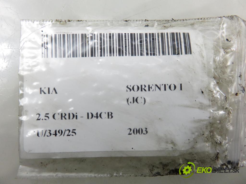KIA SORENTO I (JC) SUV 2003 103,00 2.5 CRDi 140 - D4CB 2497,00 vstrekovač 0445110092 ; 338004A000 (Vstrekovač paliva)