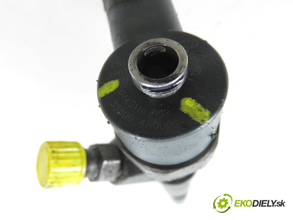 KIA SORENTO I (JC) SUV 2003 103,00 2.5 CRDi 140 - D4CB 2497,00 vstrekovač 0445110092 ; 338004A000 (Vstrekovač paliva)