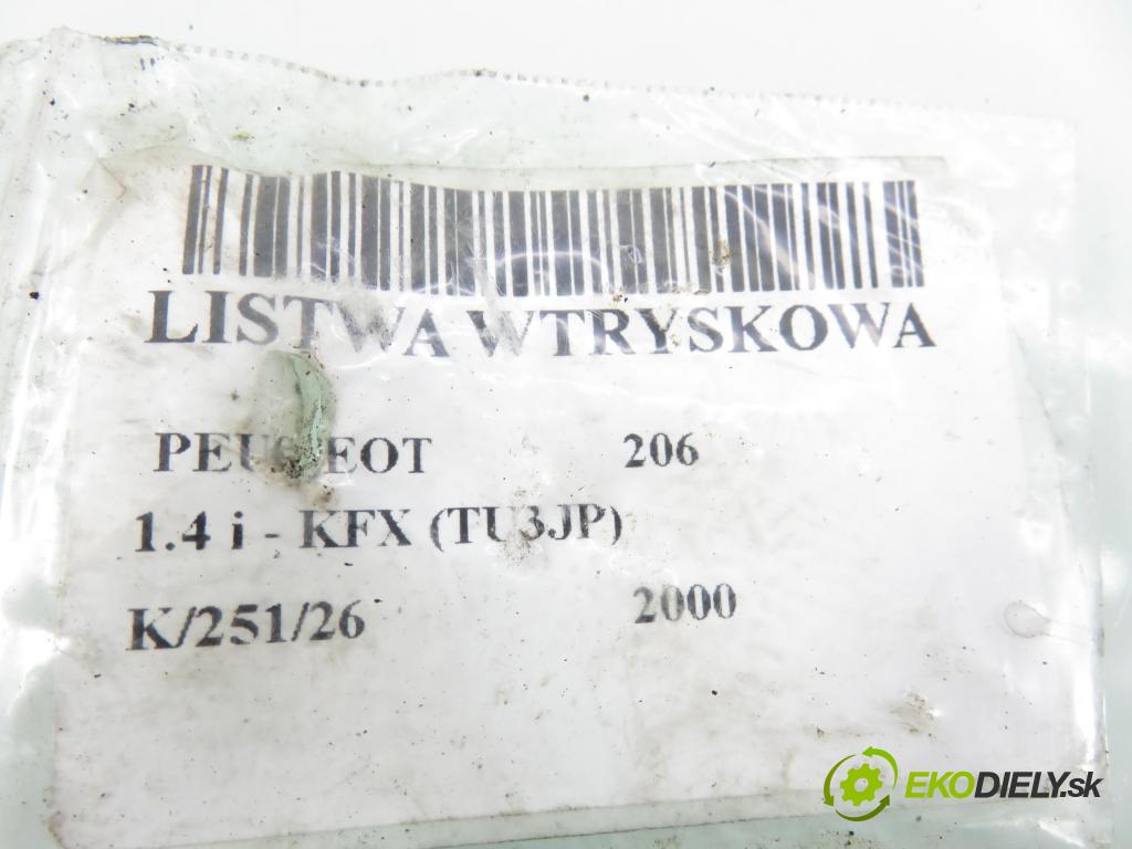 PEUGEOT 206 liftback (2A/C) HB 2000 55,00 1.4 i 75 -  KFX 1361,00 Lišta vstrekovacia 9625194080C ; IPM001 (Vstrekovacia lišta)