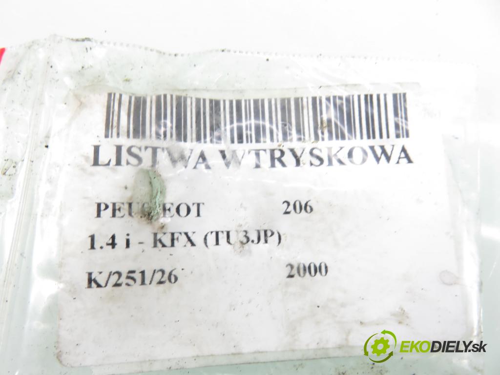 PEUGEOT 206 liftback (2A/C) HB 2000 55,00 1.4 i 75 -  KFX 1361,00 Lišta vstrekovacia 9625194080C ; IPM001 (Vstrekovacia lišta)