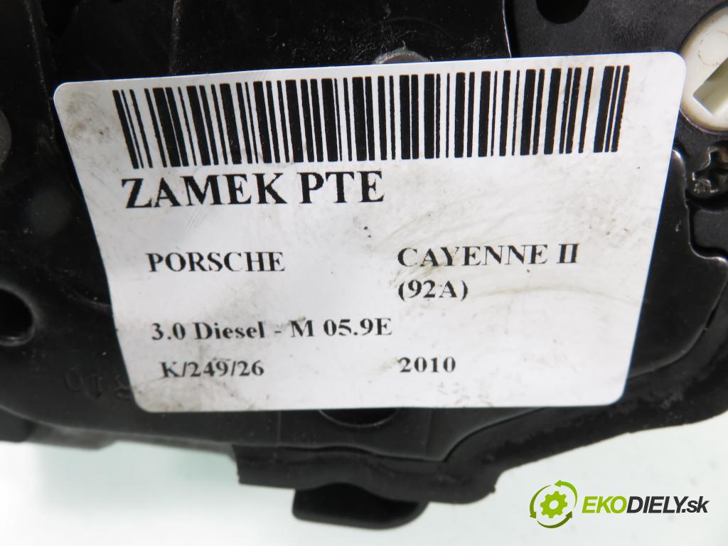 PORSCHE CAYENNE II (92A) SUV 2010 176,00 3.0 Diesel - M 05.9E 2967,00 zámok PTE 