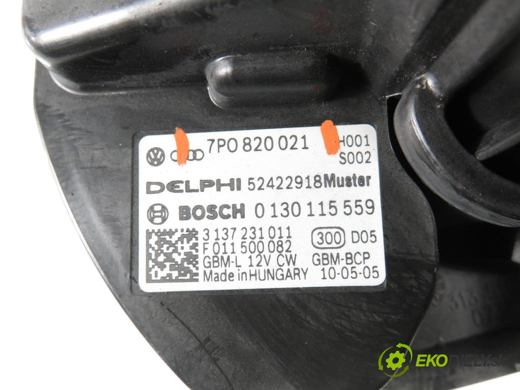 PORSCHE CAYENNE II (92A) SUV 2010 176,00 3.0 Diesel - M 05.9E 2967,00 ventilátor větráku 7P0820021 ; 0130115559