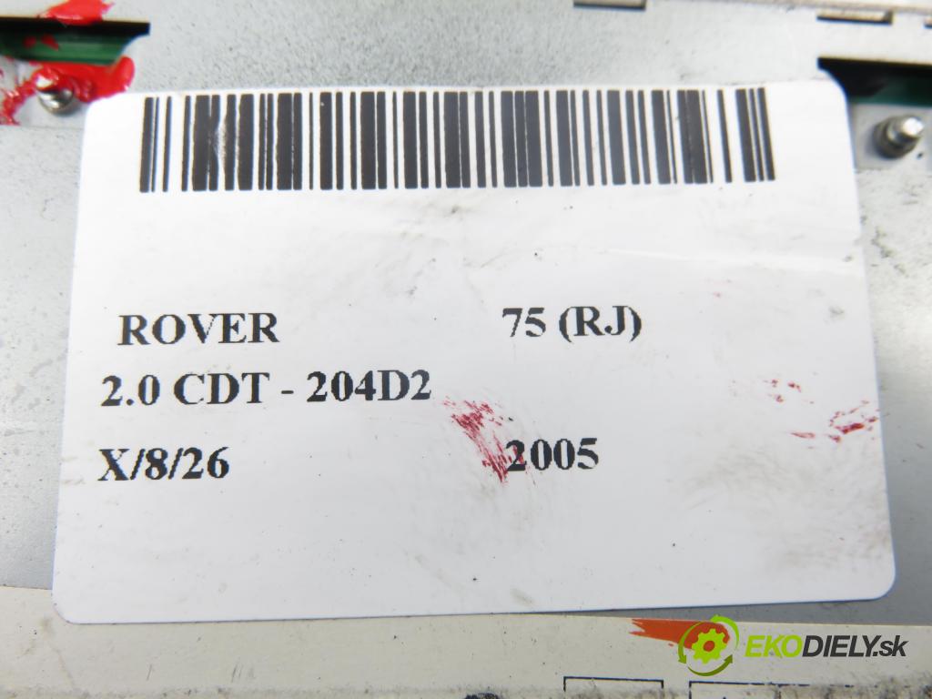 ROVER 75 (RJ) SEDAN 2005 85,00 2.0 CDT 116 - 204D2 1951,00 riadiaca jednotka / MODUL INNE: Y07967270