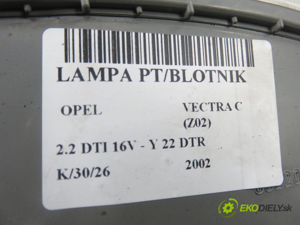 OPEL VECTRA C (Z02) SEDAN 2002 92,00 2.2 DTI 16V 125 - Y 22 DTR 2172,00 světlo pravé zadní